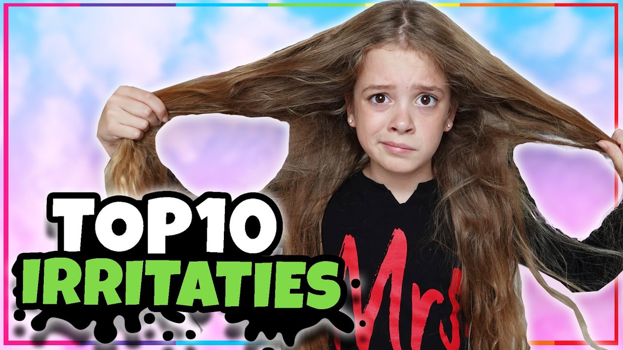 TOP 10 IRRITATIES AAN EXTREEM LANG HAAR !! [SKETCH] - Broer en Zus TV #383