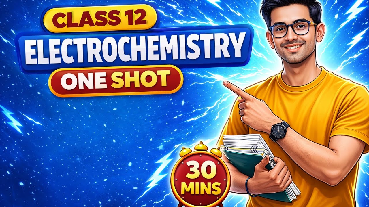 Electrochemistry class 12 one shot 🔥🔥30 mins 🔥🔥rapid revision🔥🔥