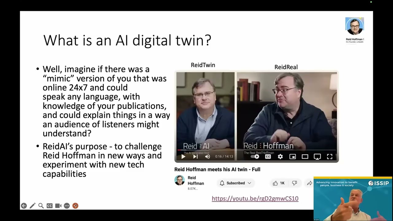 Will Our AI Digitial Twins Become Our HCI of the Future?; with  Jim Spoher, BayCHI Program