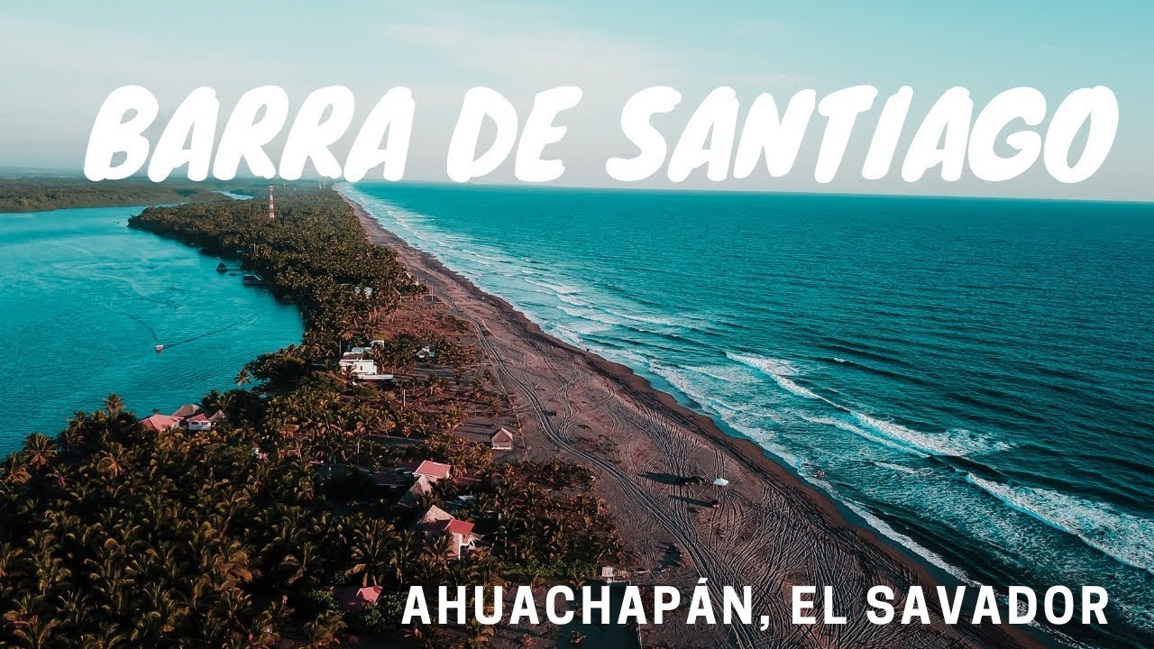 BARRA DE SANTIAGO,  AHUACHAPÁN, El SALVADOR/DRONE