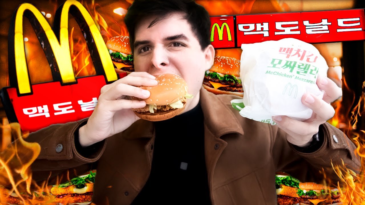 🤯 Así son los LOCOS McDonald´s en COREA DEL SUR 🤯🇰🇷