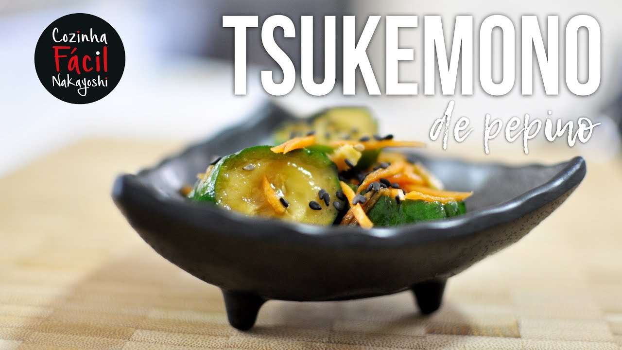 Tsukemono de pepino {conserva} | Cozinha Fácil Nakayoshi #21
