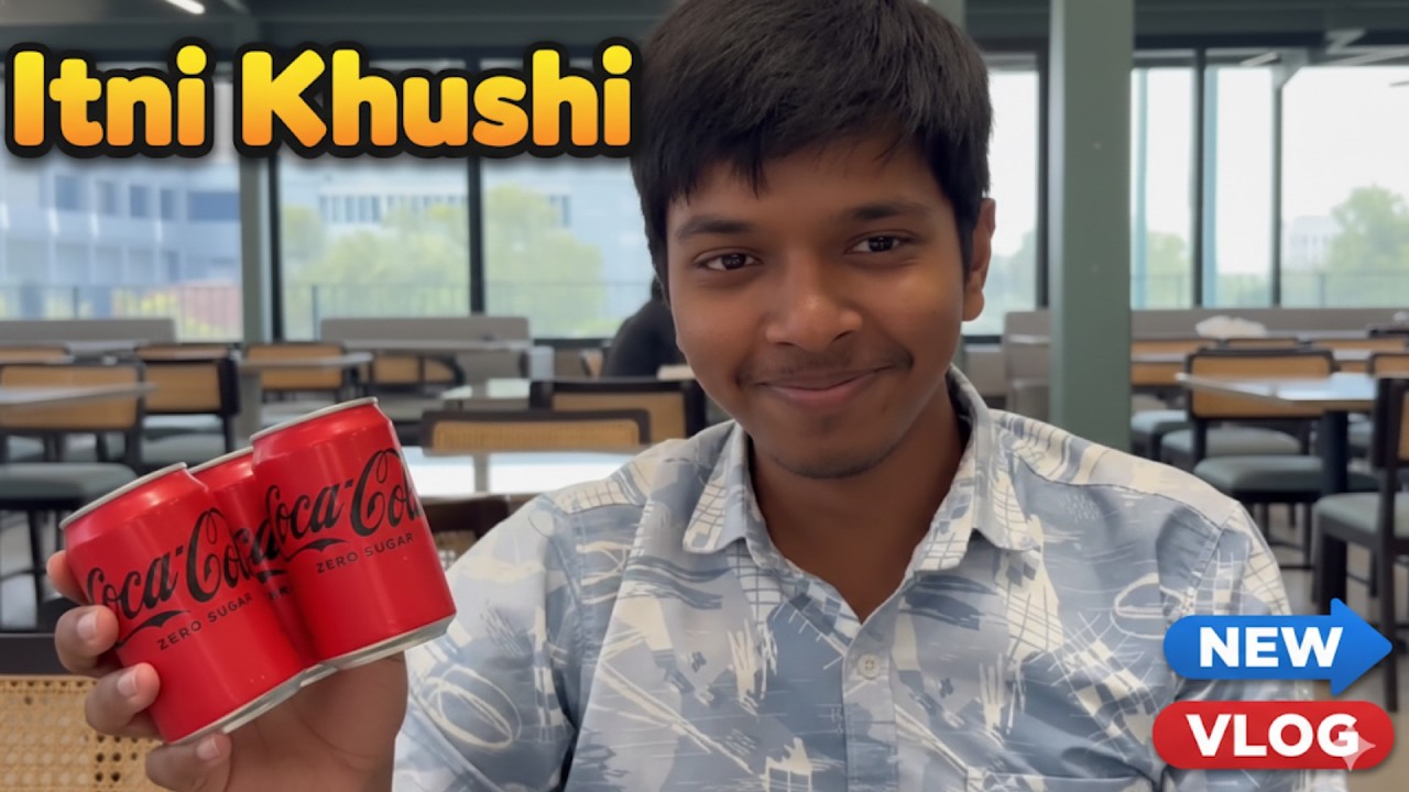 Diet coke milne ki khushi😲