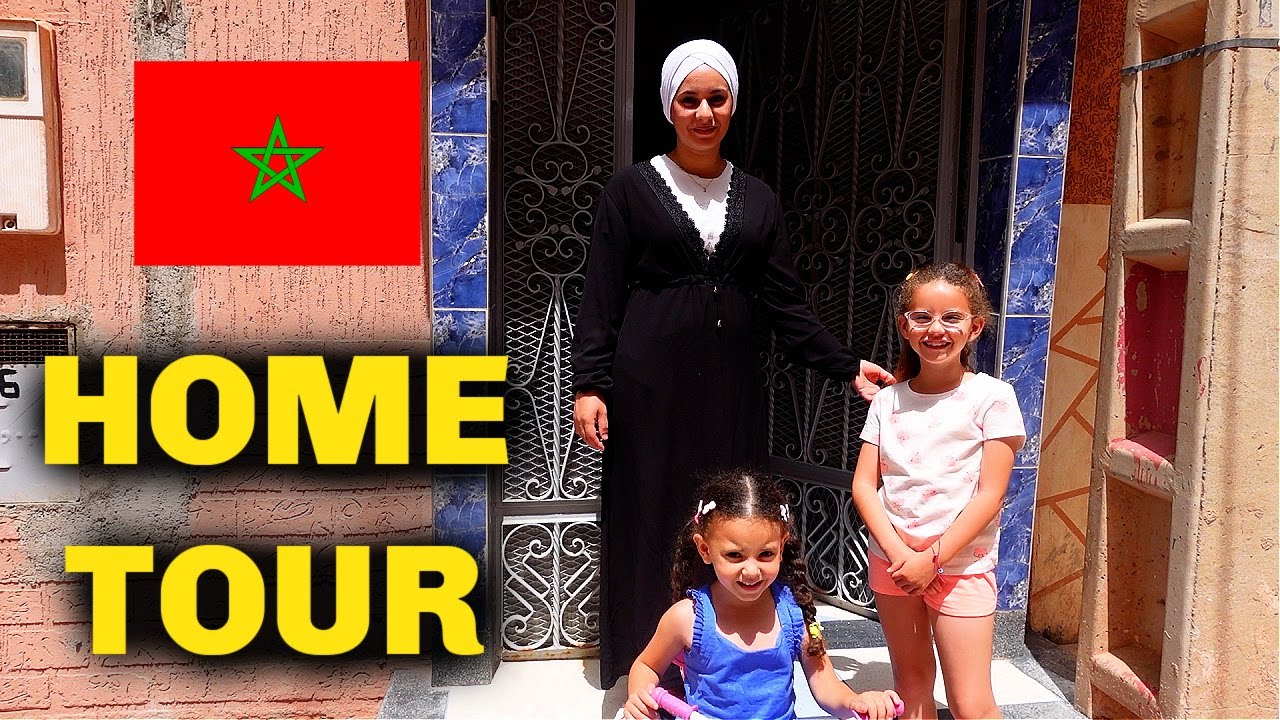 HOME TOUR de la MAISON du MAROC de PAPI et MAMIE