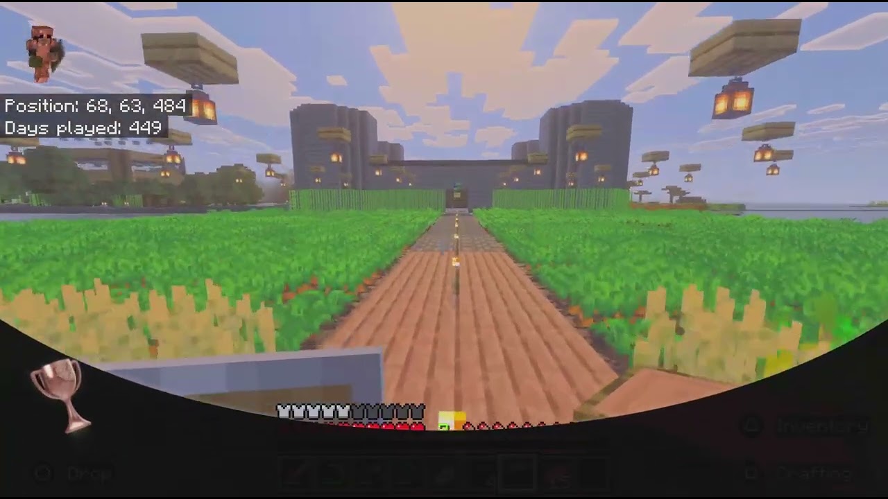 Minecraft Plat Trophy With Random clips
