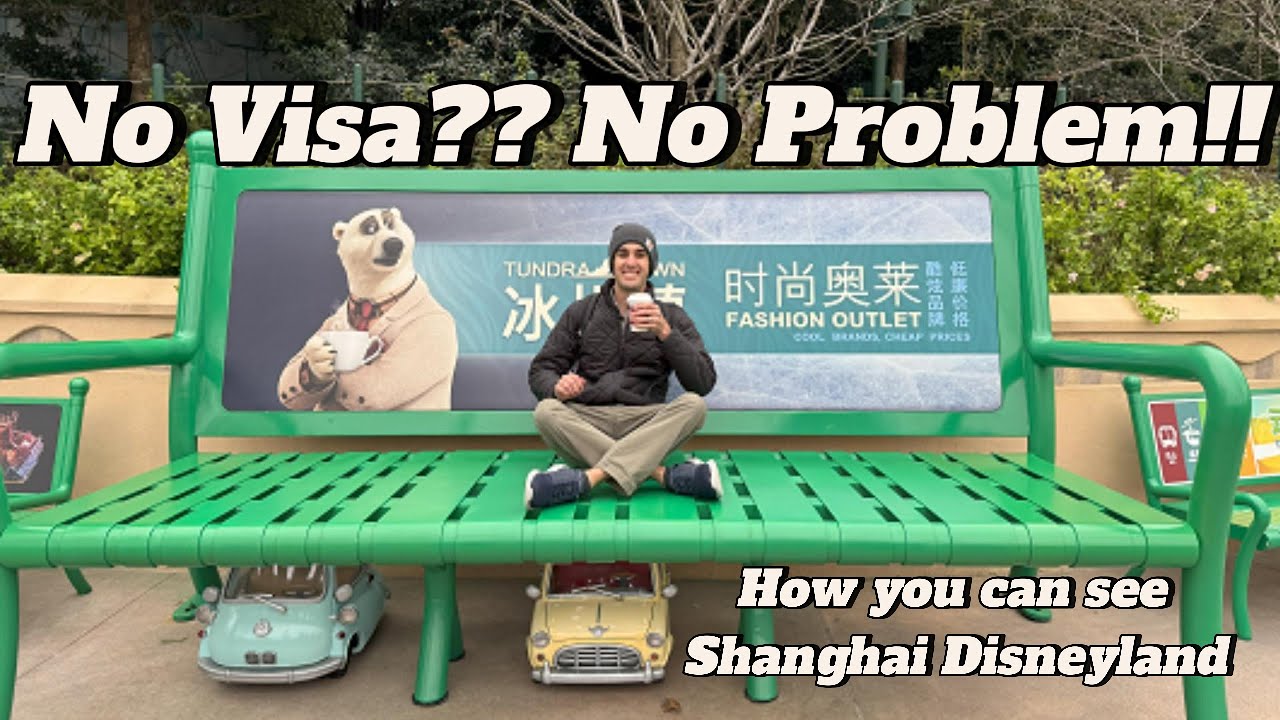 How We Got Into Shanghai Disneyland (No Full Visa Needed!)
