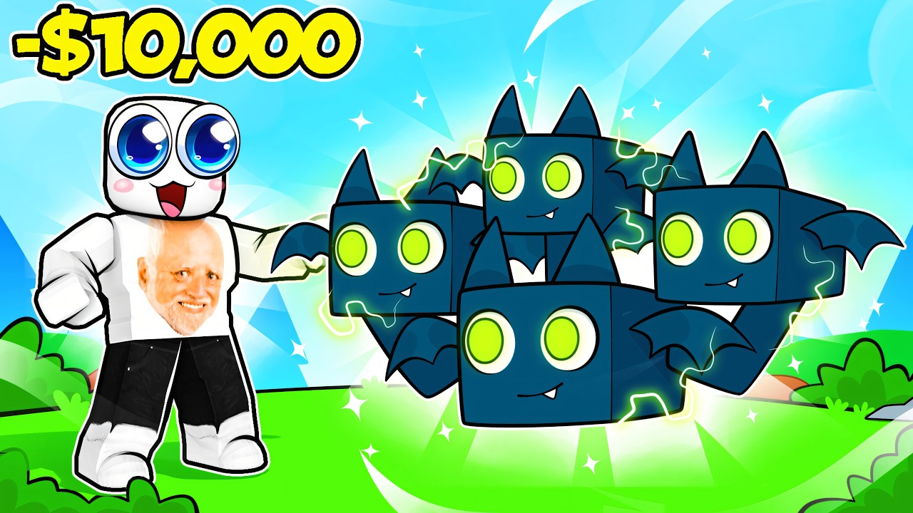 Starting Over as NOOB with OP PETS in Roblox Pet Simulator!