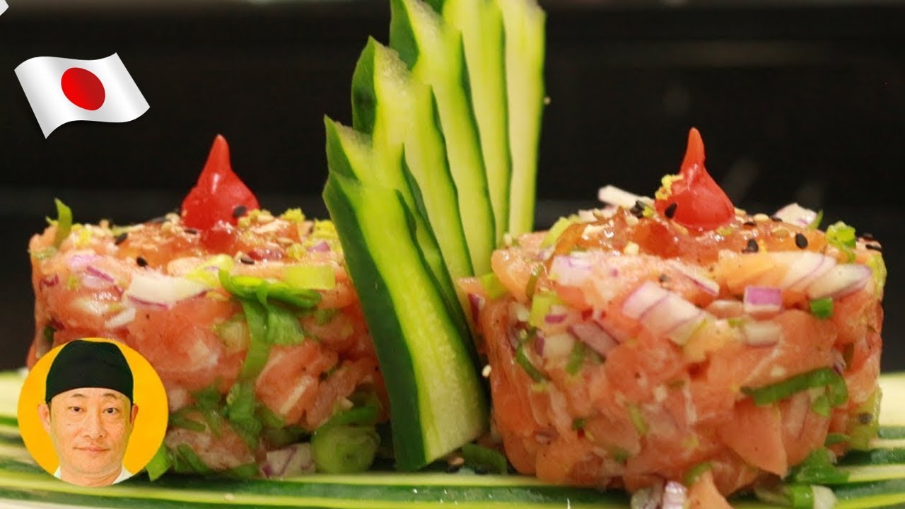 Tartar de salmão