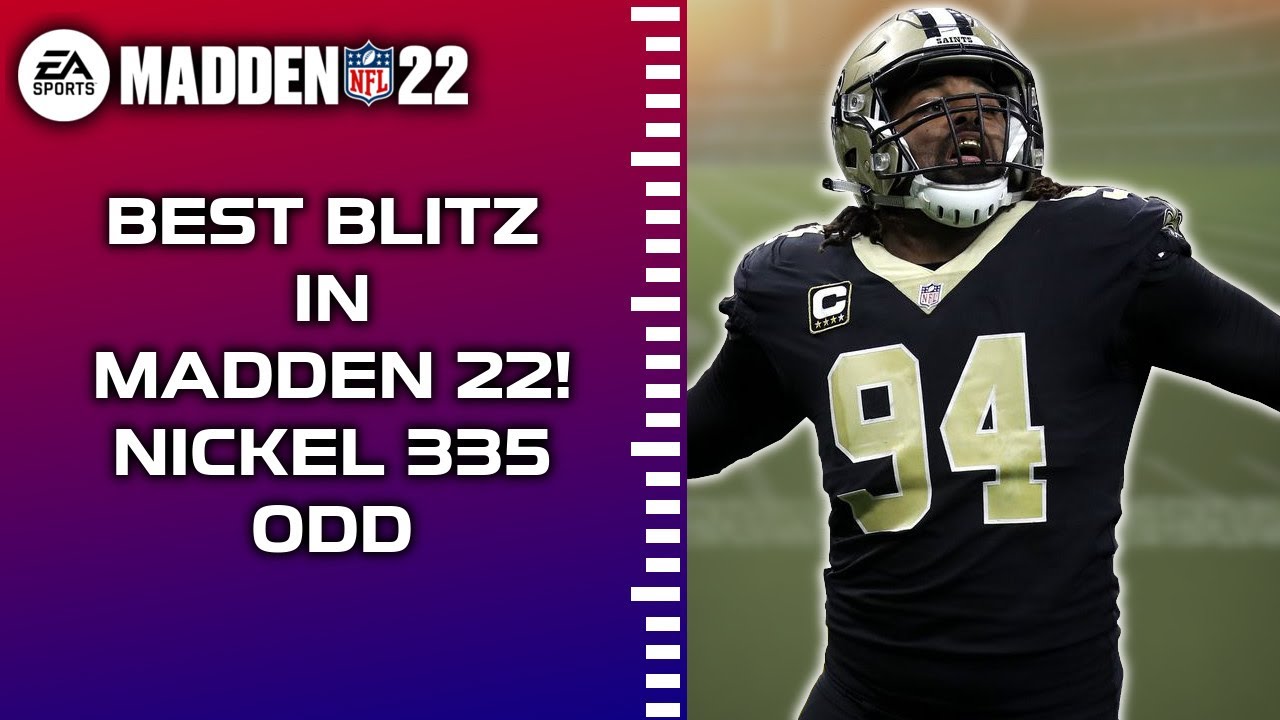 ЛУЧШИЙ БЛИЦ В MADDEN! МГНОВЕННОЕ ДАВЛЕНИЕ! Никель 335 (нечётный)! Советы по Madden 22