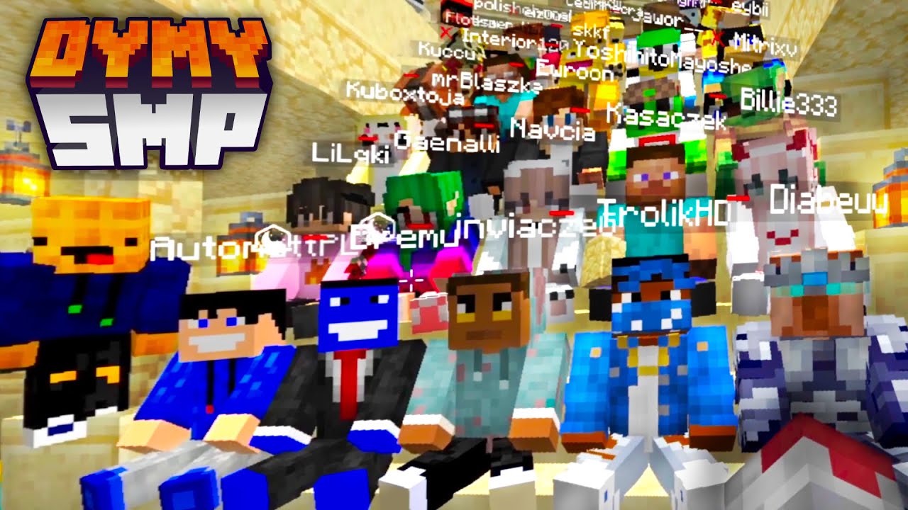 64 YouTuber&oacute;w na Terenie 500x500 🏝 DYMY SMP E1