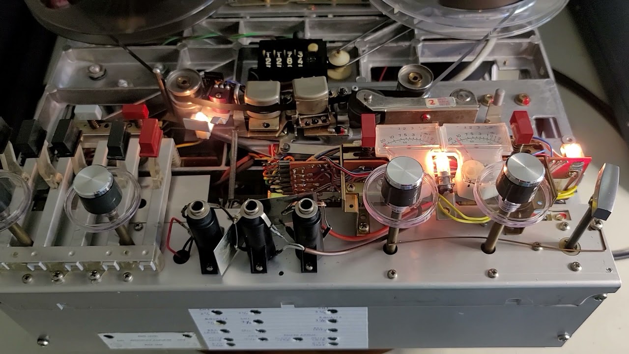 Revox A77 MKIII VU meters