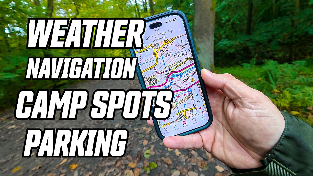 The Apps I Actually Use for Hiking & Wild Camping