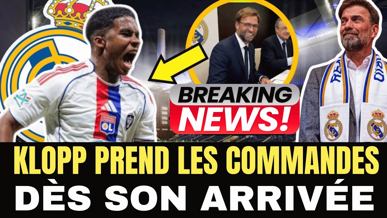 🚨 MADRE MÍA ! FLORENTINO DIT OUI - KLOPP ACCORD BOUCLÉ, ENDRICK REVIENT, VINICIUS VENDU