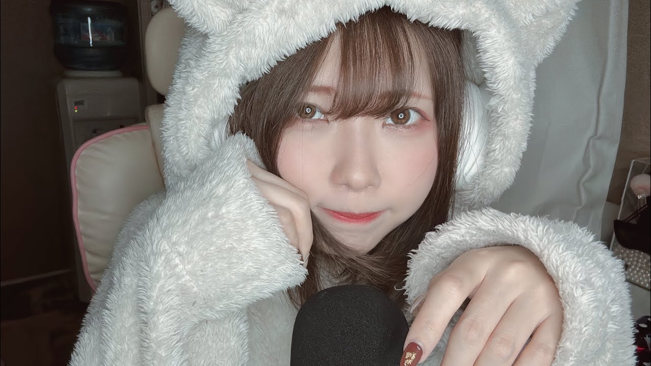 ASMR マイクをラップで包む【ブラシ、ファー、指、etc…】
