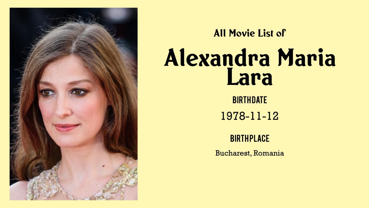 Alexandra Maria Lara Movies list Alexandra Maria Lara| Filmography of Alexandra Maria Lara