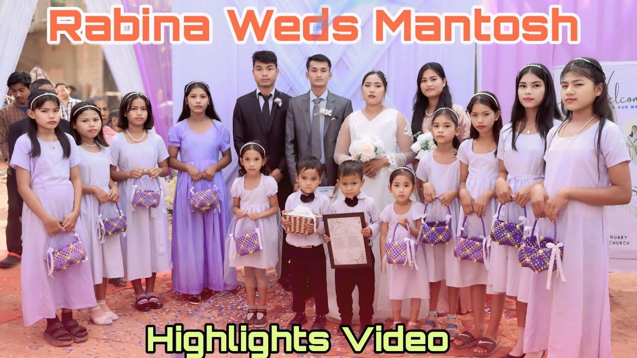 Rabina Weds Mantosh Reang || Wedding Highlights Video 2026 💍 || 