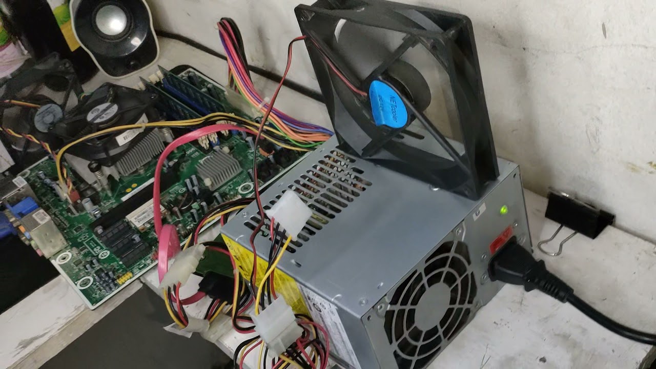 Psu running test Bestec ATX-250-12Z- Rev CTR