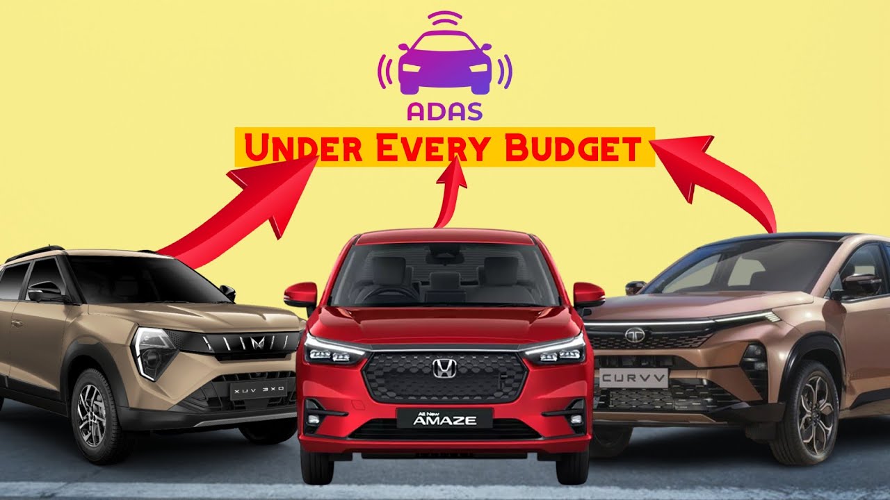 Best ADAS Cars in India for Every Budget - Top Picks For Safety & Tech - Budget To Luxury Options