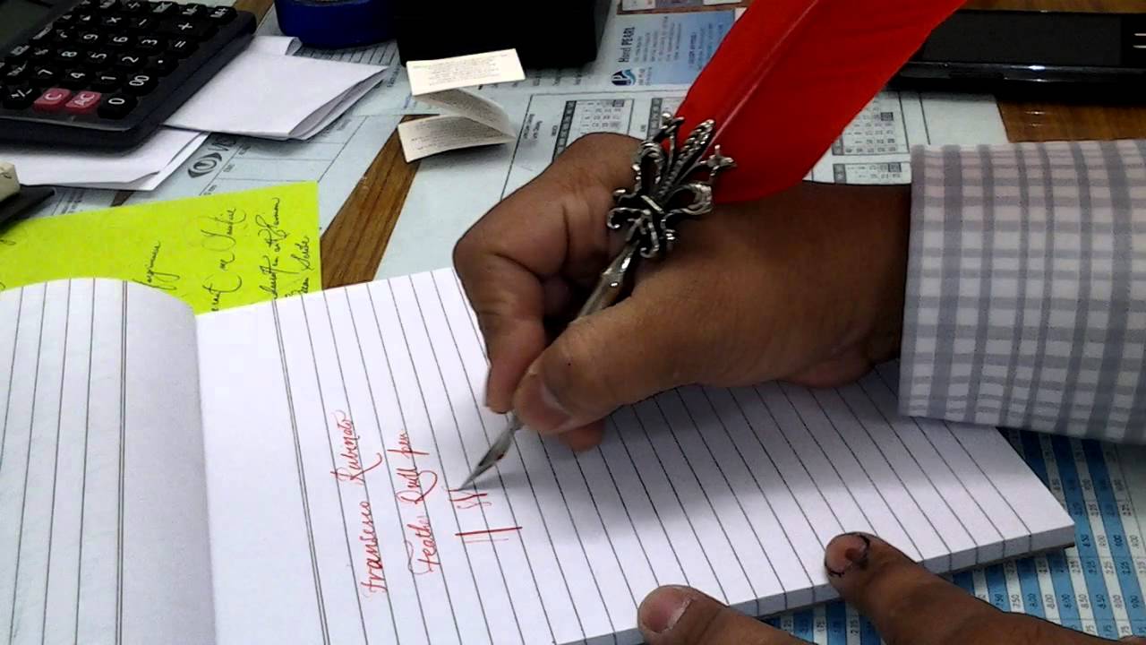 Fransesco Rubinato Quill Pen Review