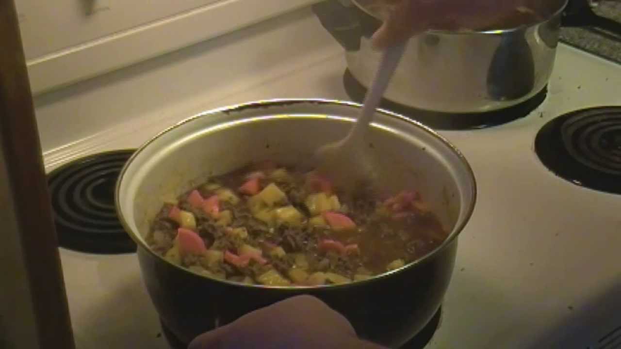 Let's Cook: Hamburger Stew Recipe