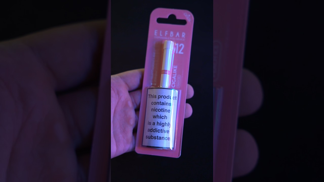 Elfbar Cigarette 🚬 #shortsvideo #asmr #vape