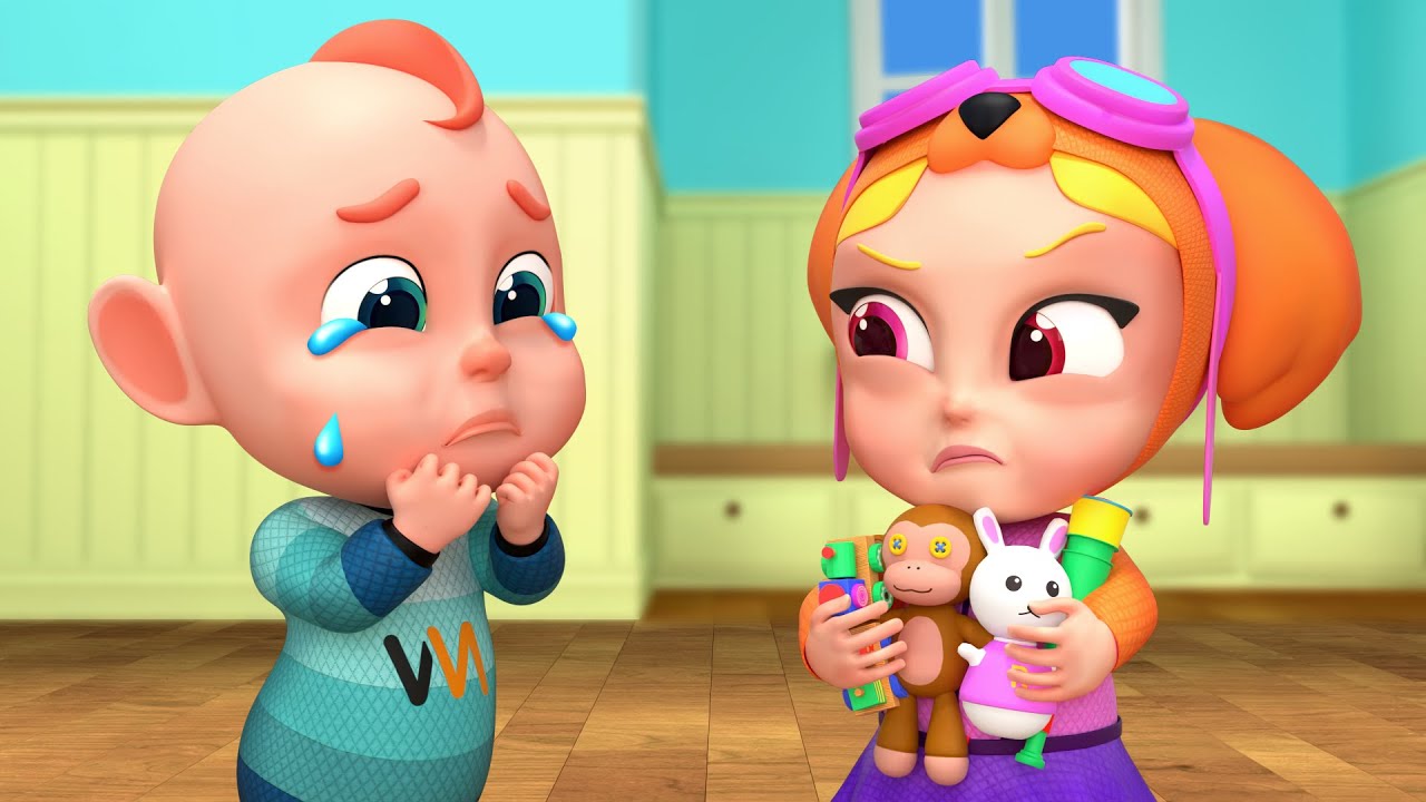 Sharing is Caring | Do You Like to Share with Me? | Good Habits | Rosoo Nursery Rhymes & Kids Songs