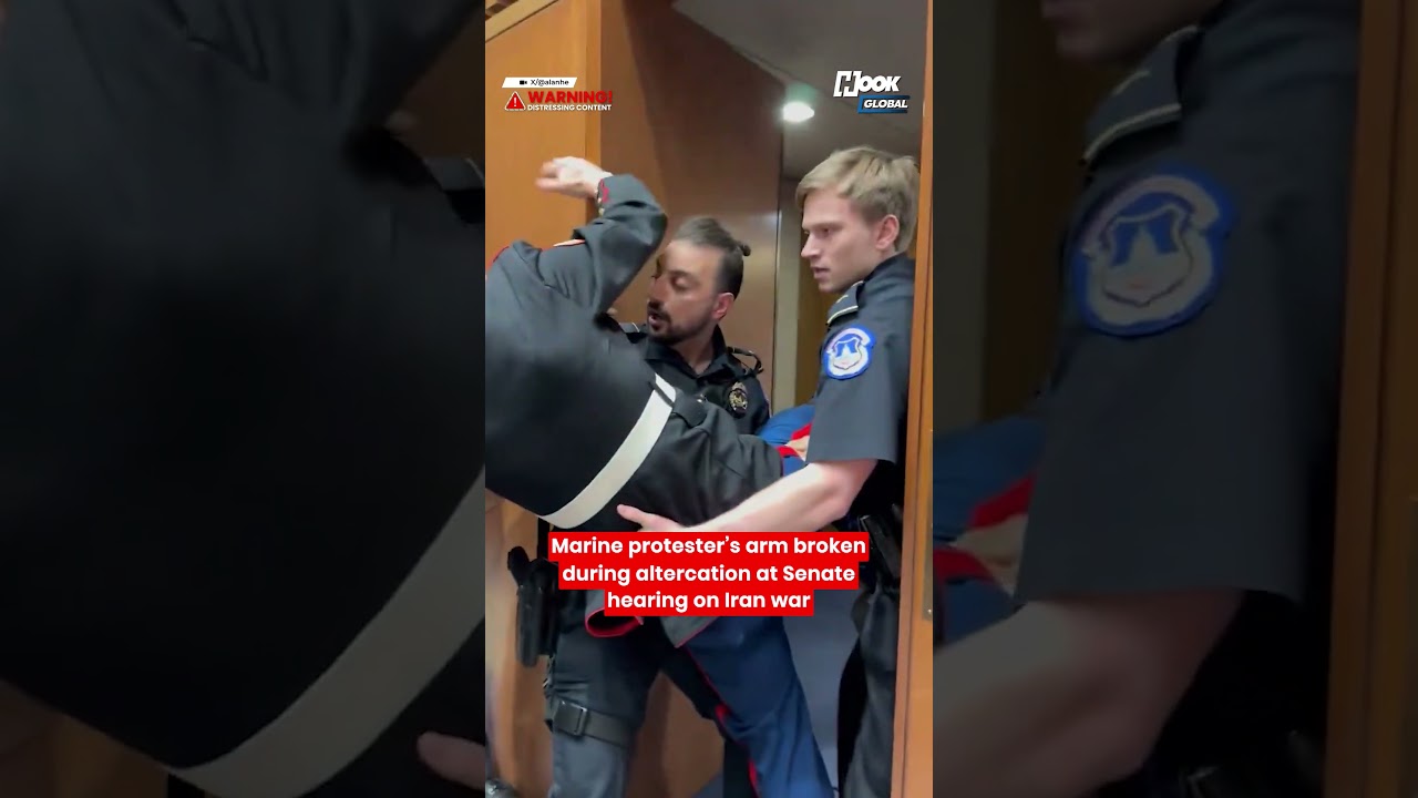 Сенатора-республиканца обвиняют в том, что он сломал руку морскому пехотинцу США во время стычки ...