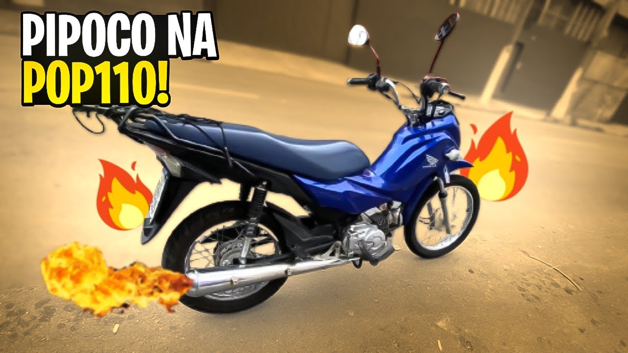 COMO DAR PIPOCO NA POP110👇🏾🔥
