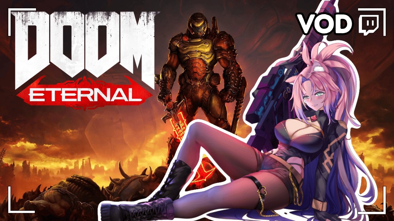 DOOM Eternal Campaign ~ Halfway Point (i STRUGGLED) (VOD 149)