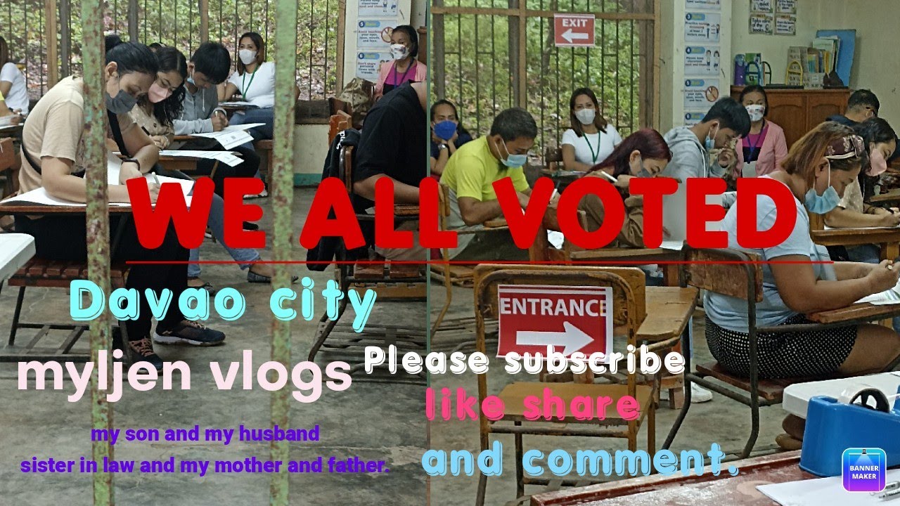 WE ALL VOTED #myljenvlogs #may92022election.