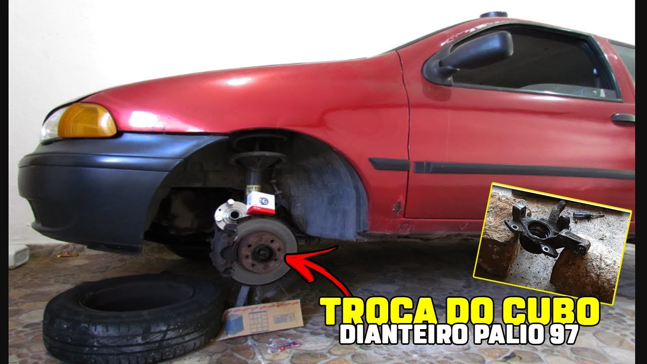 COMO TROCAR CUBO DIANTEIRO DO PALIO 97 =  ROTA CLUB 022 =