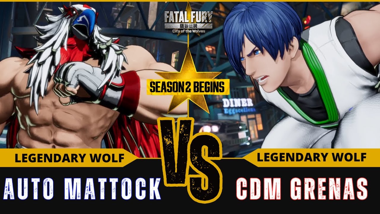 FF:CotW 🐺 AUTO MATTOCK (Tizoc) vs CDM GRENAS (Jae Hoon)⭐Replay Match - FATAL FURY: CotW - 1/26