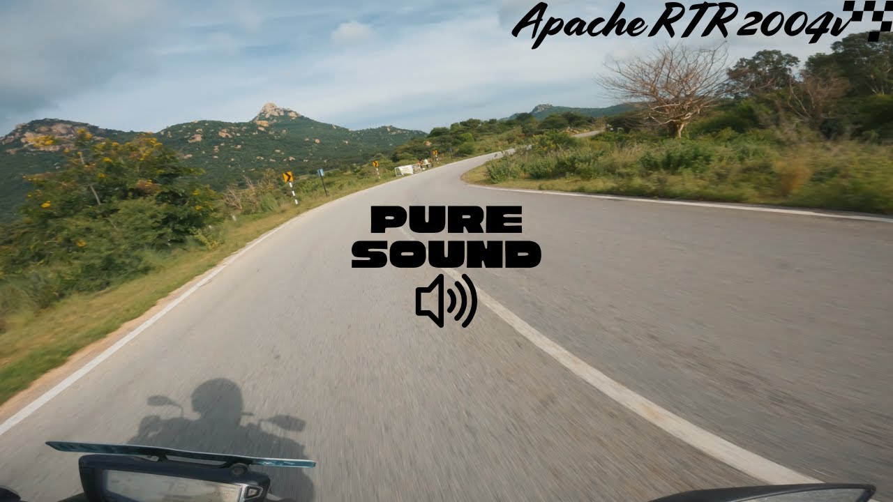TVS APACHE RTR 200 4v | The BEST 200cc you can buy | Twisties | RAW ONBOARD
