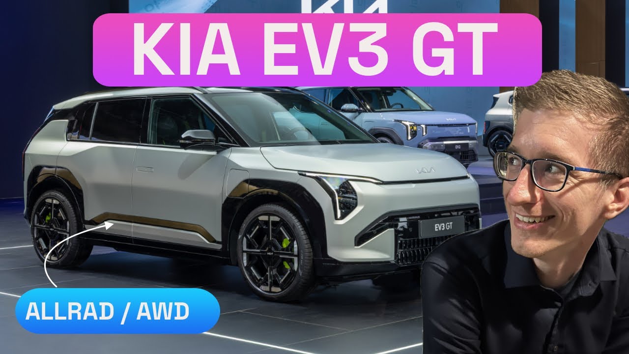 🔋 Kia EV3 GT Premiere: Jetzt ENDLICH Allradantrieb für den Crossover - Autophorie
