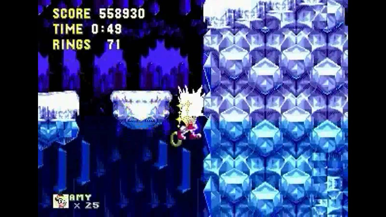 Sonic 3 Cz (Genesis) - Longplay as Amy & Tails