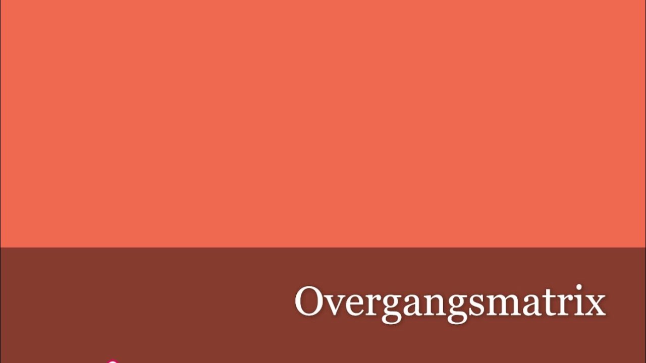 Overgangsmatrix