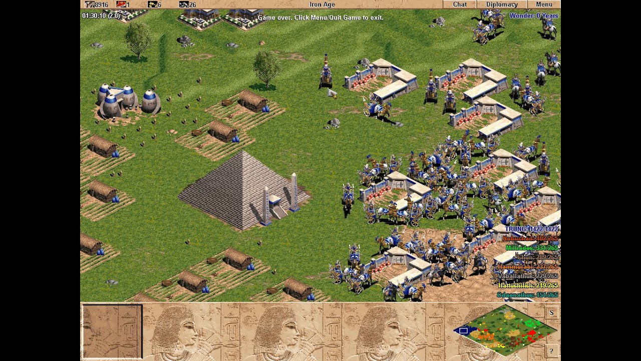 Wonder Age of Empires Assyrian vs 7 Hardest 2022 March