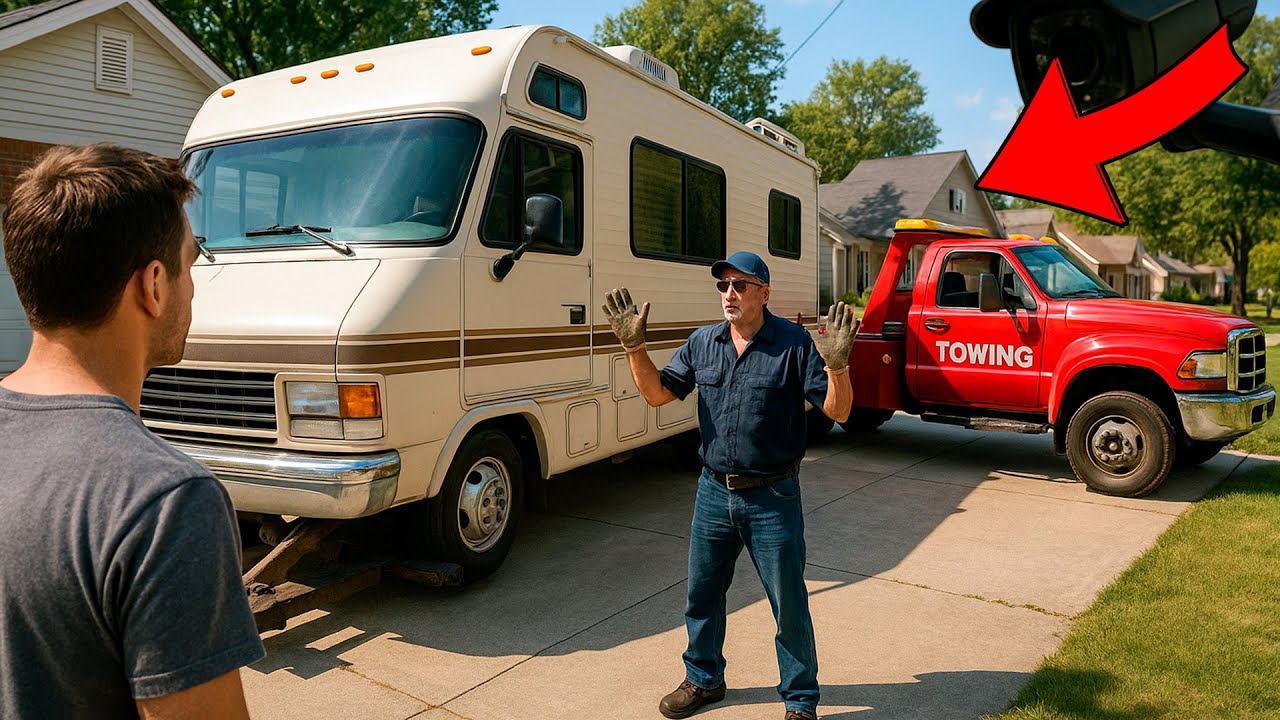 HOA Tried to Tow My RV at 2 AM — My Cameras Caught Them Tow Company Lost License for Illegal Seizure