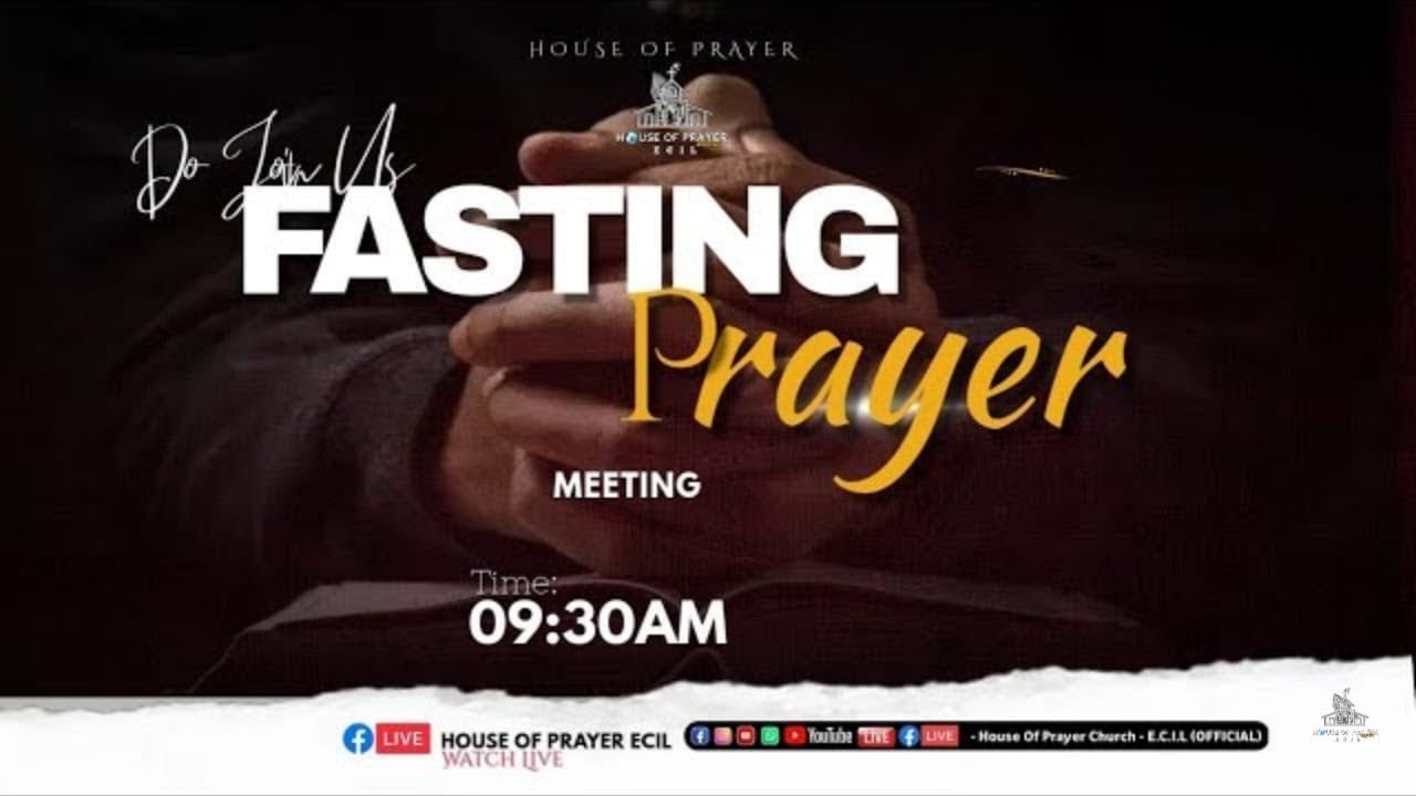 FASTING PRAYER|| 17-JANUARY-2026 || HOUSE OF PRAYER CHURCH - E.C.I.L Official