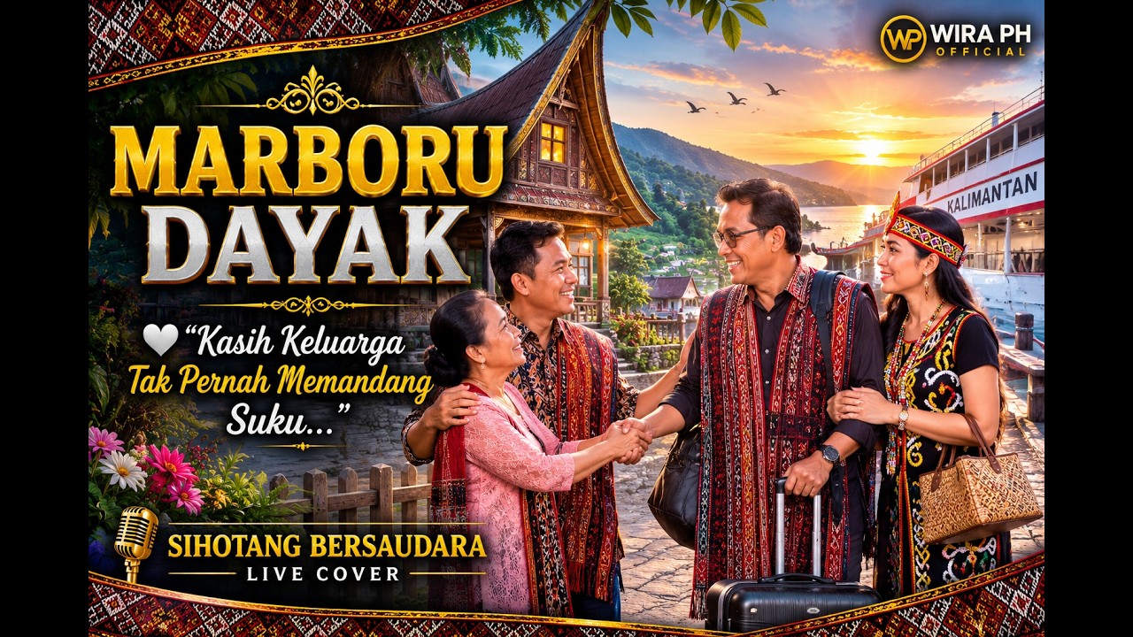 Marboru Dayak || Cipt. Poster Sihotang || SIHOTANG BERSAUDARA || Live Cover