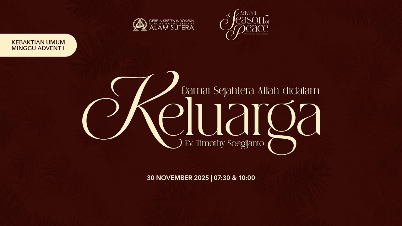 Kebaktian Minggu 