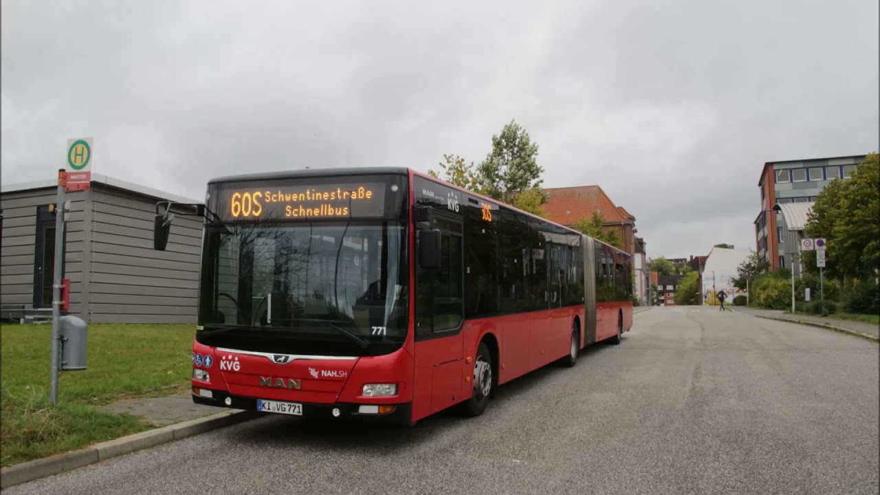 [Sound] Mitfahrt in eine MAN Lion's City GL der KVG Kiel