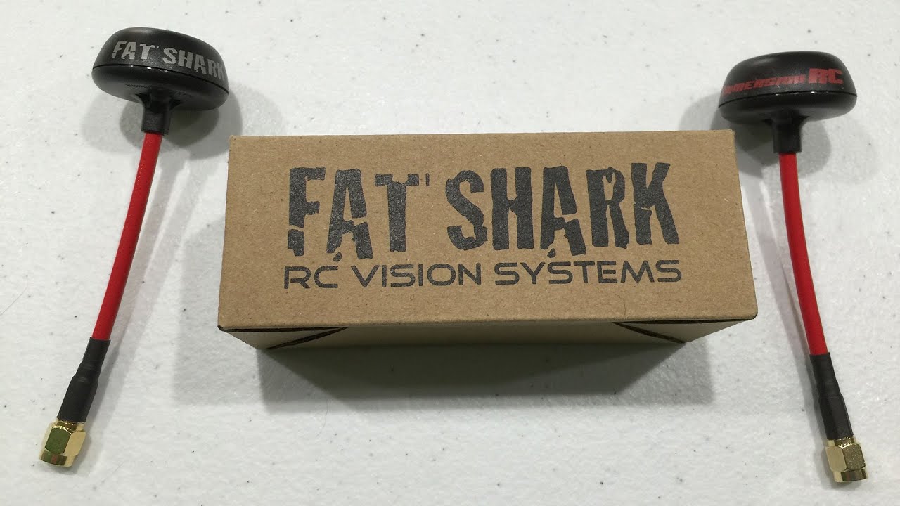 5.8GHz Fatshark SpiroNET Antenne Set Cloverleaf and SPW Unboxing in 4K UltraHD