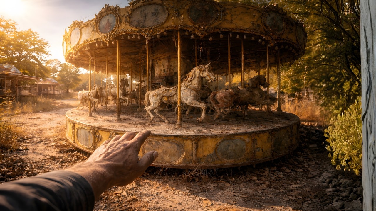 1930s Carousel Found After Decades — Rare Antique BROUGH Back to Life