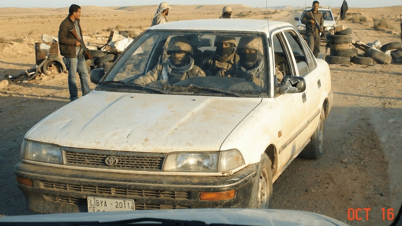 How 3 British SAS Operators Conquered A Libyan Warzone In A Toyota Corolla