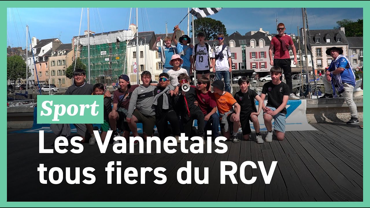 À Vannes, toute la ville vibre pour le Rugby Club de Vannes