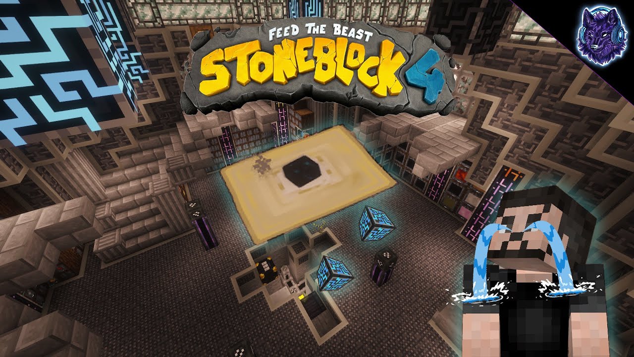 Stoneblock 4: FINAL | Entonces eso pasa cuando usas un Blackhole en tu base...