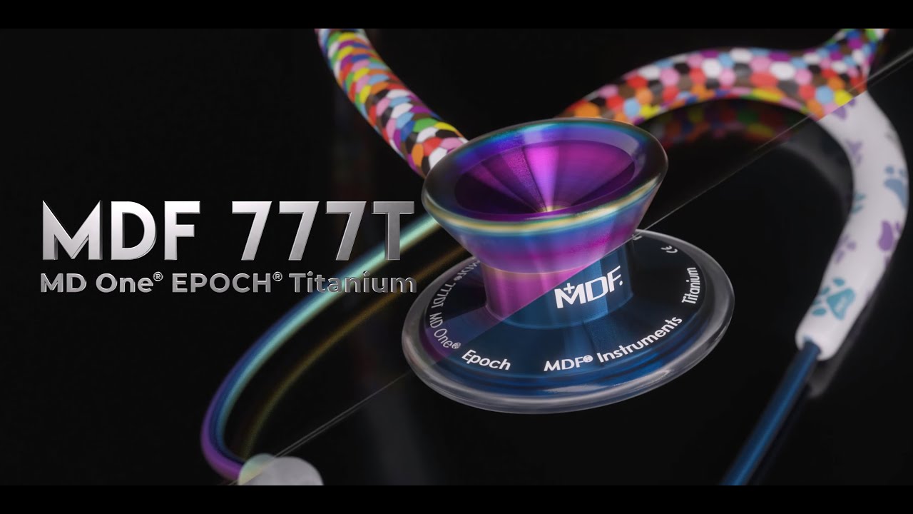 MDF Instruments® MD One® Epoch Titanium Stethoscope