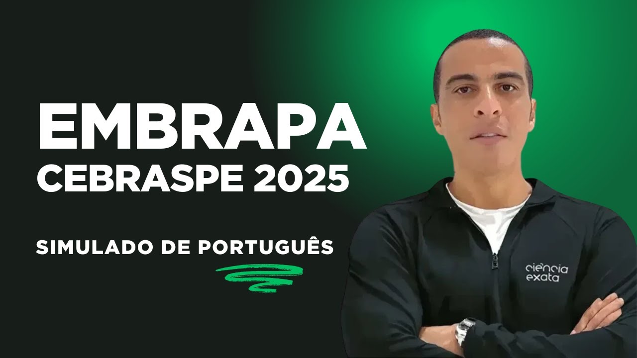 CONCURSO EMBRAPA 2025 - PORTUGUÊS - QUESTÕES RESOLVIDAS CEBRASPE