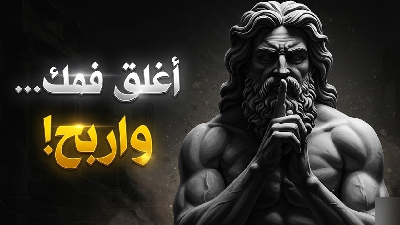 قوة الصمت كيف تربح أي جدال بدون أن تنطق بكلمة واحدة! 🤫🔥 الفلسفة الرواقية